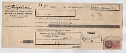 VP20.582 - PARIS 1936 - Lettre De Change - Frigidaire Ltd Pour Mr Le Duc De CHAULNES - Bills Of Exchange