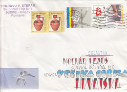 ROMANIA Cover Letter 382,box M - Brieven En Documenten