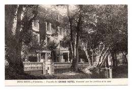 (29) 167, Beg-Meil, Façade Du Grand Hotel Donnant Sur Les Jardins Et La Mer - Beg Meil