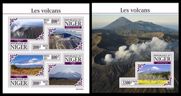 Niger 2021 Volcanoes. (302) OFFICIAL ISSUE - Volcans