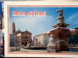 MOLA DI BARI - PIAZZA XX SETTEMBRE FONTANA CONCHIGLIE SHELL N19907 IW2241 - Bisceglie