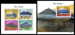 Central Africa 2021 Volcanos.  (402) OFFICIAL ISSUE - Volcans