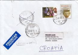 ROMANIA Cover Letter 390,box M - Storia Postale