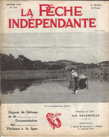 LA PÊCHE INDÉPENDANTE Janvier 1948 N°210 - Jagen En Vissen