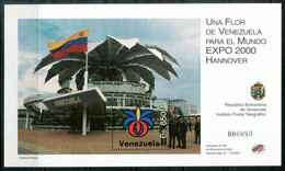 VENEZUELA Block 65 Mnh, Expo 2000 Hannover - 2000 – Hannover (Alemania)