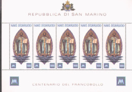 San Marino KB 1147 Briefmarken San Marino MNH Postfrisch ** Neuf - Blocchi & Foglietti