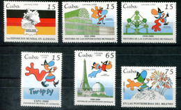 KUBA 4135-4140 Mnh, Expo 2000 Hannover, Twipsy - CUBA - 2000 – Hannover (Germania)