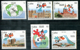 KUBA 4232-4237 Mnh, Expo 2000 Hannover, Twipsy - CUBA - 2000 – Hannover (Deutschland)