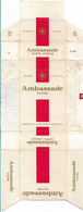 Zaire  , AMBASSADE   Empty Tobacco Box - Schnupftabakdosen (leer)