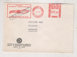 ARGENTINA BUENOS AIRES  1967 Nice Airmail   Cover To Germany Meter Stamp - Lettres & Documents