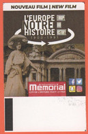 FRANCIA - FRANCE - CAEN (Normandie) - Mémorial - WWII - Cité De L'histoire Pour La Paix - Biglietto D'ingresso Pass Fami - Tickets D'entrée