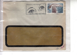 FRANCIA 1966 - Etihetta " Reservez  Yeux" - Cartas & Documentos