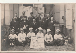 30/ Alais - Carte Photo De La Casserole Alaisienne Banquet Du 29 Juillet 1914 - - Alès