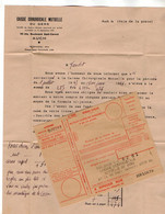 TB 3592 - 1945 - Mandat De La Poste & Lettre  De La Caisse Chirurgicale Mutuelle Du Gers à AUCH Pour Mr LANDAT à CONDOM - 1921-1960: Période Moderne