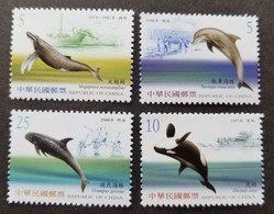 Taiwan Cetacean 2002 Whale Dolphin Ocean Marine Life (stamp) MNH - Unused Stamps