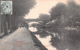 54 - FROUARD - Le Canal De La Marne-au-Rhin - Les Lavandières - Passage D'une Péniche - Frouard