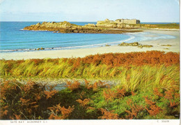 ALDERNEY -Saye Bay (Chateau A L'Etoc Behind) - Judges C3069x -  Ile Aurigny - Alderney