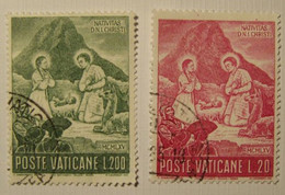 VATICAN - Poste Vaticane - 1965 -  NATIVITAS D.N.I. CHRISTI / MCMLXV  - 2 Valeurs -  Oblitérés - Used Stamps