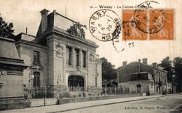 I0710 - WASSY - D52 - La Caisse D'Épargne - Banques
