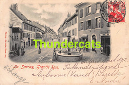 CPA LA SARRAZ GRANDE RUE - La Sarraz