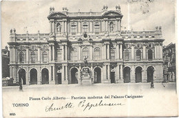 L100L290 - Torino - Piazza Carlo Alberto - Facciata Moderna Del Palazzo Carignano - N° 8925 - Palazzo Carignano