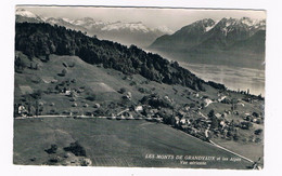 CH-7490  LES MONTS DE GRANDVAUX : Vue Aerienne - Grandvaux