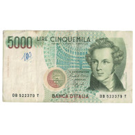 Billet, Italie, 5000 Lire, 1985, 1985-01-04, KM:111b, TB - 5000 Liras