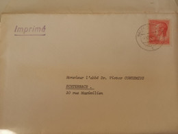 Luxembourg Invitation, Église De Hunsdorf 1966, L'abbé Conzemius Echternach. Lorenzeweiller - Cartas