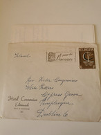 Lettre, Hôtel Conzemius Echternach 1966 Envoyé à Dublin - Cartas