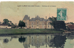 Cpa 85 Chateau De La Vergne - Saint Florent Des Bois