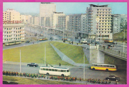 281318 / North Korea - Pyongyang Una Parte De La Nueva Calle Chenlima-calle De Felicidad PC Nordkorea Coree Du Nord - Corea Del Nord