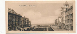 CPA - EGYPTE - ALEXANDRIE - Jardin Français - Alejandría