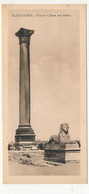 CPA - EGYPTE - ALEXANDRIE - Colonne De Pompée Et Sphinx - Alexandria