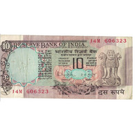 Billet, Inde, 10 Rupees, KM:81g, TTB - India