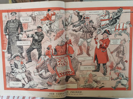 Punch, Or The London Charivari. JULY 5, 1916 - 36 Pages. CARTOONS OUR VERSATILE PREMIER INDIA ETC COLORED.  MEXICO - Autres & Non Classés