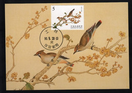 Taïwan (Formose) Y 2607; M 2696; Carte Postale FDC, Oiseau - Unused Stamps