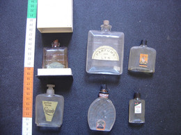 LOT Ancien Flacon Bouteille En Verre PARFUMERIE PARFUM Vintage Perfume Bis - Flaconi Profumi (vuoti)