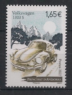 ANDORRE - 2022 - N°Yv. 876 - Volkswagen VW  - Neuf Luxe ** / MNH / Postfrisch - Nuovi