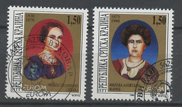 Europa CEPT 1996 Serbie De Krajina - Serbia - Serbien Y&T N°56 à 57 - Michel N°59 à 60 (o) - 1996
