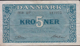 1950. DANMARK. DANMARKS NATIONALBANK 5 KRONER. Fold.  - JF429812 - Denemarken