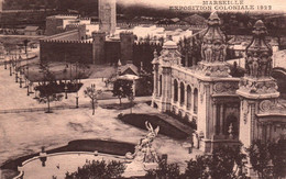 Marseille (Exposition Coloniale De 1922) - Grand Palais Et Palais Du Maroc - Exposition D'Electricité Et Autres