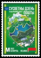 Belarus.2022.World Post Day. Joint Issue By Postal Administrations Of The World.1 V. ** . - Post