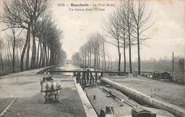 BOUCHAIN - Le Pont Malin - Un Bateau Dans L'Ecluse - Carte Circulé En 1906 - Bouchain