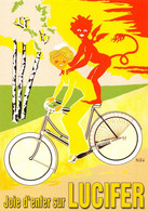 Vélo Publicité Lucifer Illustrateur Niké - Cycling