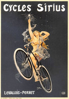 Vélo Publicité Cycles Sirius Levallois Perret Illustrateur Henry Gray Femme - Cycling