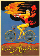 Vélo Publicité Cycles Aiglon Argenteuil Illustrateur - Cycling