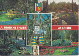 CPM  France   85 Vendée  La Tranche Sur Mer  La Grière Avec Blason  Les Floralies Mars Avril Mai - La Tranche Sur Mer