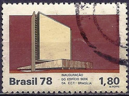 Brazil 1978 - Mi 1655 - YT 1316 ( Building Of E.C.T. Of Brazilia ) - Oblitérés