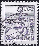 Brazil 1976 - Mi 1543x - YT 1204 ( Professions : Salt Worker ) - Usati