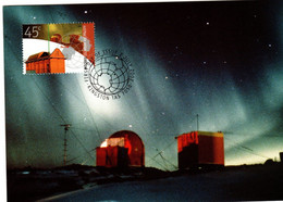 Australian Antarctic Territory 2002 Antarctic Research,Davis Station,maximum Card - Maximum Cards